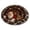 F-S, variant on Christmas 3D Round Rug,Optical Illusion Christmas Area Mat for Indoor Outdoor Use,Santa Claus Decorative Rugs Welcome Floor Mat for Living Room Home Gifts,15.75 inch