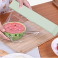 thumbnail image 4 of Food Plastic Wrap Dispenser Reusable Kitchenware Food Plastic Container Fresh Keeping Wrapper Film Holder Storage Case Household Kitchen Accessories Green, 4 of 9