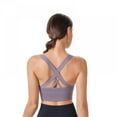 thumbnail image 5 of Womens Sports Bras - Cross Back Padded Wirefree Comfort Workout Bras for Yoga Fitness, 5 of 7