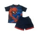 thumbnail image 1 of Conjunto para Niño Spiderman Playera y Short Azul Marino Talla 6, 1 of 3