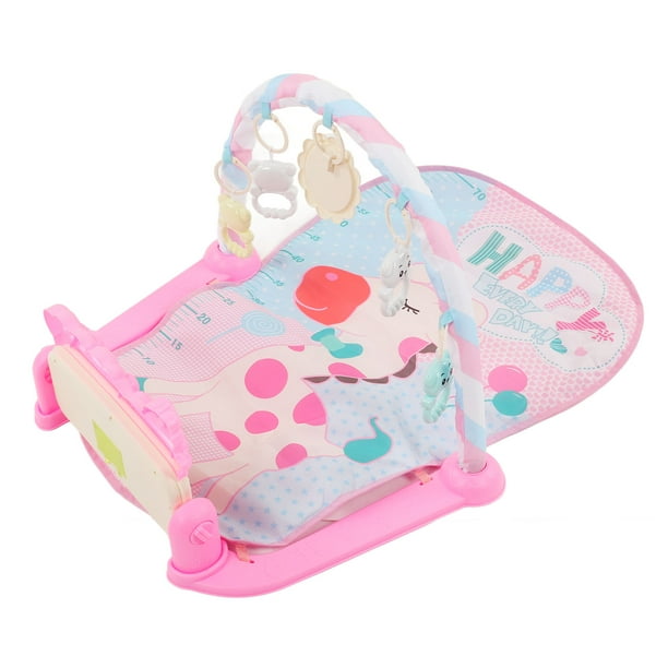 Alfombra De Juego De Gimnasio Para Actividades Infantiles, Color Brillante, Sonido, Luz, Aprendizaje Sensorial, Educativo, Juego De Patadas Para Bebés, Tapete De Piano Con