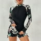 thumbnail image 2 of Traje de baño OAVQHLG3B Store lin121212 Estampado Hojas Vendaje Mujer, 2 of 3