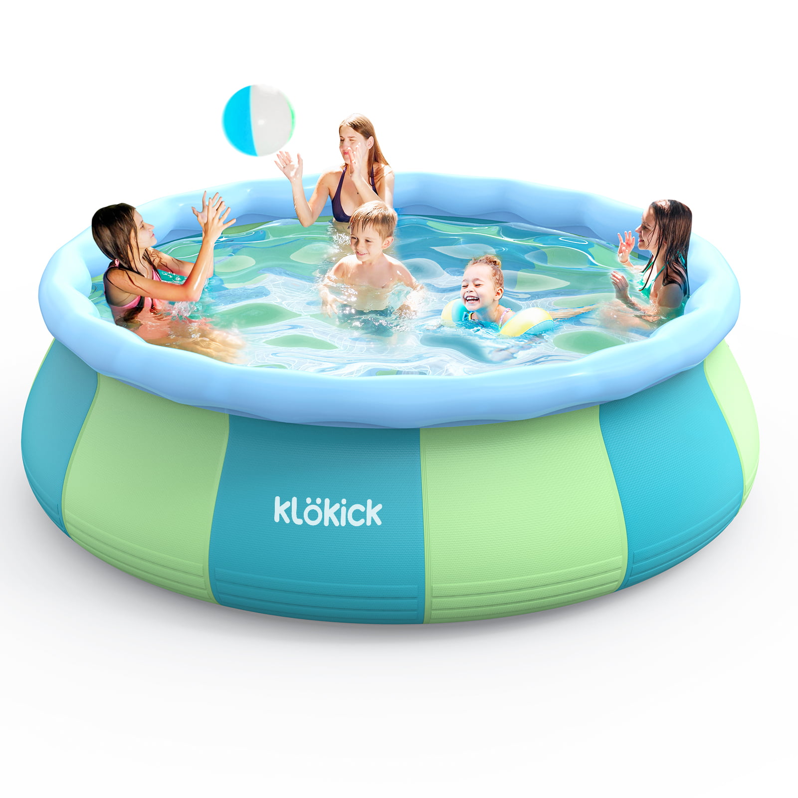 Details about   10ft x 30in Quick Set Inflatable Above Ground Family Swimming Pool Family Kid 