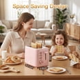 thumbnail image 6 of Maircle 2 Slice Toaster, Bread Toaster With Extra Wide Slots,6 Browning Settings, Defrost/Cancel/Bagel Button For Bagels, Waffles, Bread, 6 of 8