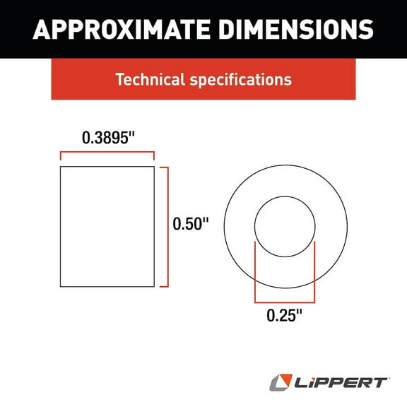 Lippert Components 128958 Electric Step Spacer