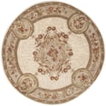 thumbnail image 2 of Safavieh Empire Bethanie Oriental Wool Area Rug, Ivory/Light Gray, 3'6" x 3'6" Round, 2 of 8