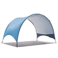 thumbnail image 1 of KFFKFF Beach Tent Sun Shelter for 3 Person, UPF 50+ Protection, Portable Sun Shade Canopy with Carrying Bag & Ground Stakes, Lightweight and Easy Setup Beach Umbrella, 1 of 9