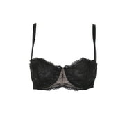 Calvin Klein Black Spacer Sling Balconette Bra 34D