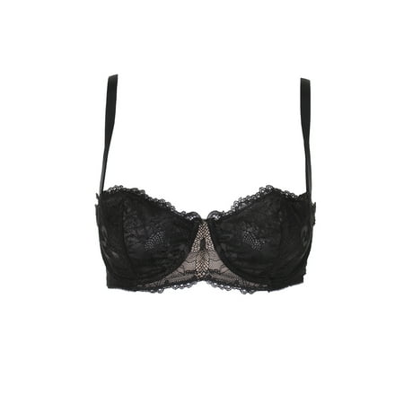Calvin Klein Black Spacer Sling Balconette Bra 34D
