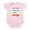 Petal Pink, variant on CafePress - 100% Ginger Baby Infant Bodysuit - Baby Light Bodysuit, Size Newborn - 24 Months