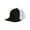 Black, variant on New 5 Panel Mesh Baseball Private Cap Hat, Black