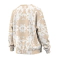 thumbnail image 5 of SCRAWLGOD Cow Print Sunflower Highland Cattle White Beige Womens Pullover with Pockets Long Sleeve Round Neck Sweatshirts Cozy Fall Winter Casual Clothing Loose Fit Trendy Tops for Daily Wear, S, 5 of 7