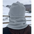 thumbnail image 3 of Unisex Beanie Earmuffs Face Mask Warm Ski Hat Running Sports Cap Gray, 3 of 4