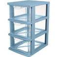 thumbnail image 1 of HLONK 3-Drawer Plastic Organizer Storage for Arts and Crafts, 1 of 5