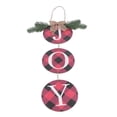 thumbnail image 3 of Christmas Wreath,  Check Plaid Wreath Ribbon Bow Simple Operate Rustic Burlap Easy To Hang Exquisite Workmanship  For Outdoor, 3 of 8