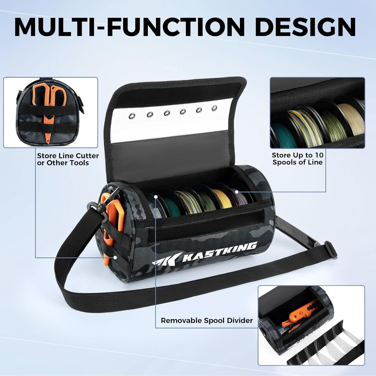 KastKing Line Management Bag, Fishing Line Storage Bag-BaitSpace