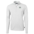 thumbnail image 2 of Men's Cutter & Buck White Colorado State Rams Big & Tall Virtue Eco Pique Recycled Quarter-Zip Pullover Top, 2 of 3