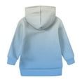 thumbnail image 5 of Grblisyd Hoodies for Teen Girls Oversized Hoodie Youth Long Sleeve Gradient Tween Tops Cute Graphic Hoodie Drawstring Pullover Preppy Kids Clothes Size 10-12 Light Blue 150, 5 of 5