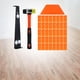 thumbnail image 1 of Juego de instalación de pisos de madera laminada, 43 Uds., con espaciadores, resistente, barra de tracción, mazo con mango de fibra de vidrio de alta Bloque trapezoidal Macarena Instalación de pisos, 1 of 8