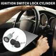 thumbnail image 3 of Cilindro de bloqueo de encendido Unique Bargains con llaves para Opel Astra G Mk4 Combo, 3 of 8