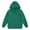 Dark Green, variant on Boys And Girls Hoodies & Sweatshirts Casual Long Sleeve Pullover Solid Color Outerwear Cozy Lined Hooded Sweater For Teen,Size:6-7 Years