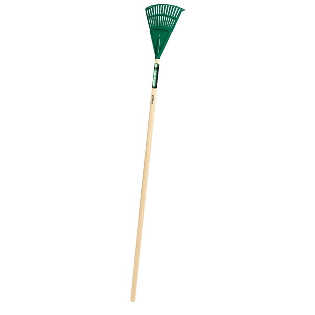 Rastrillo para arbustos Truper Tru, plástico resistente, 48 pulgadas con cabezal de 8 pulgadas
