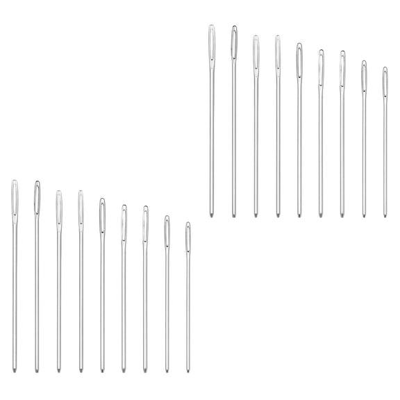 Large Eye Needle With Smooth Threading Designs Sewing Tool for Elderly Impaired Users and Creative Stitching
