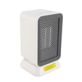 thumbnail image 3 of NFTIGB Portable Ceramic Space Heater Oscillating Electric Heater Fan 1000W 3 Modes for Home Office Desk, White (220V UK Plug) - 7.99 inches, 3 of 6