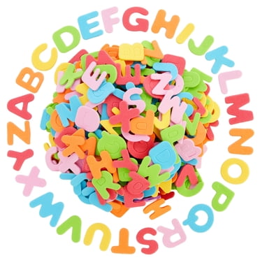 Stickable Letters Adhesive Sticky Stick Alphabet Foam Letters - 1/2
