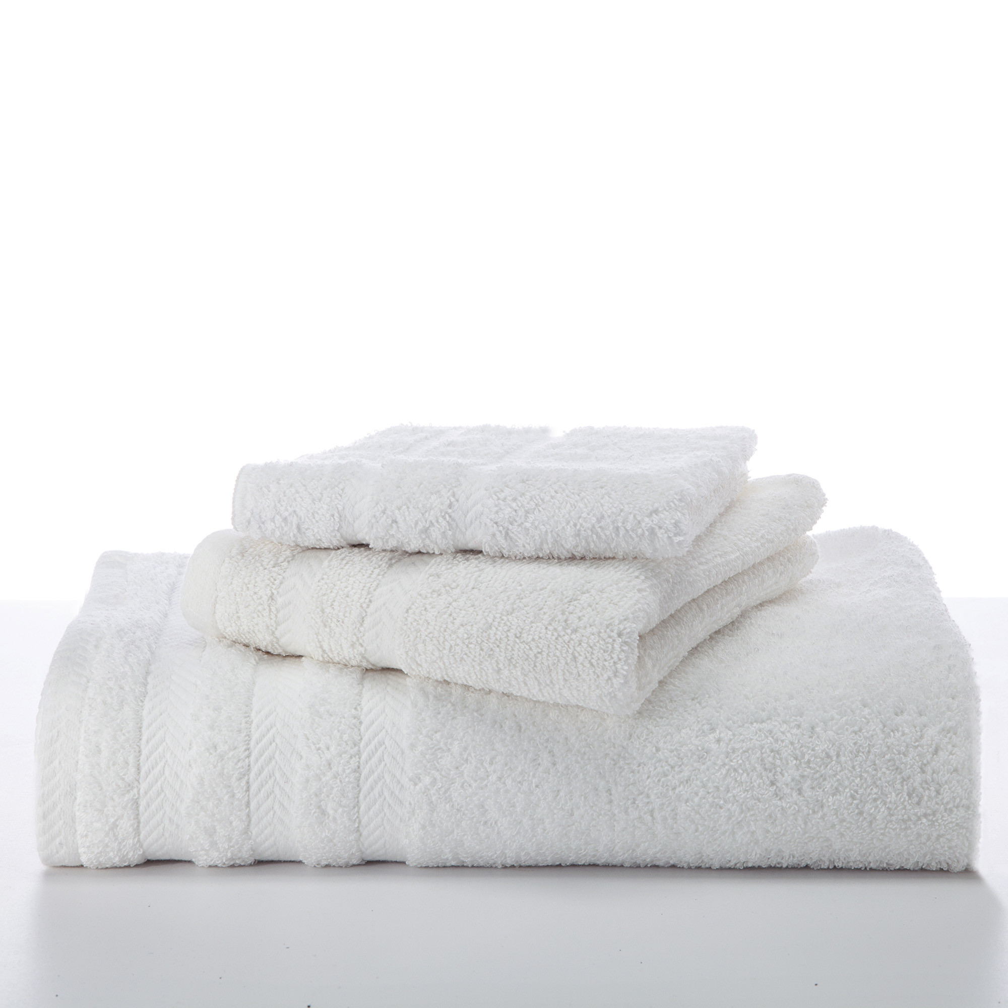 Egyptian Cotton with Dryfast White Wash Cloth