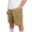 Khaki, variant on Boys' Elastic Waist Shorts Solid Color Quick-Dry Outdoor Shorts