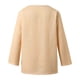 thumbnail image 4 of MHFRRA Camiseta Holgada de Manga Larga con Cuello En V Informal de Color Liso Beige, 4 of 7