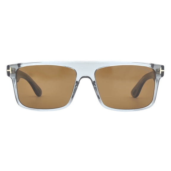 Tom Ford FT0999 20E Plastic Grey Other Brown 58 mm Men's Sunglasses