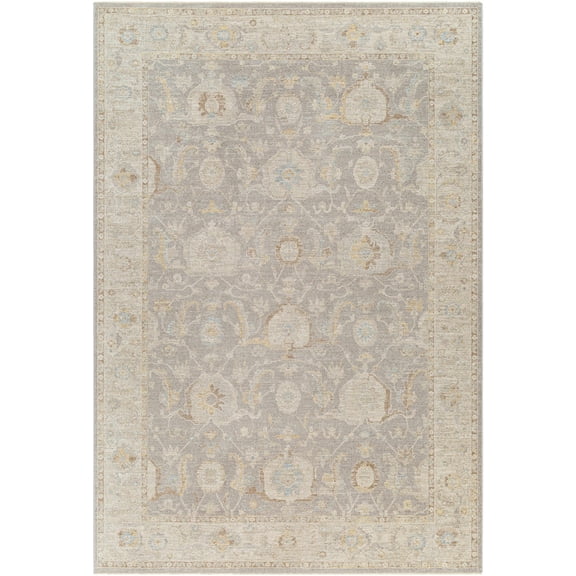 BoutiqueRugs Giang Traditional Area Rug - Beachhouse, Gray, Multi Brown - 10' x 13'11"