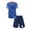 Royal Blue, variant on Fldy Boys Soccer Jersey Football Training Uniform Short Sleeve T-Shirts and Shorts Outfits Fluorescent Green 3XS