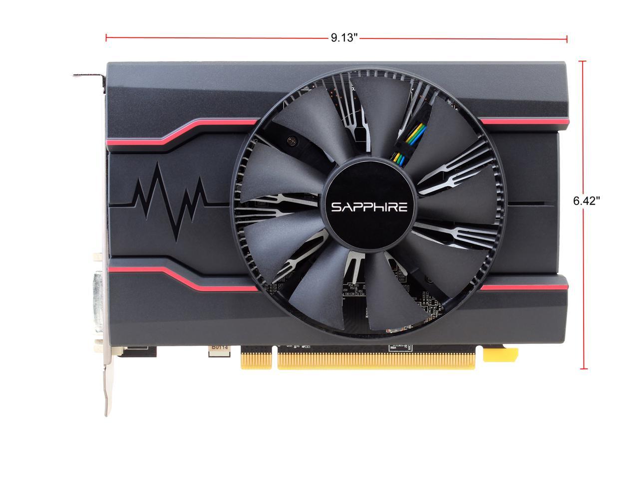 SAPPHIRE Radeon RX 550 GPU Graphics, DirectX 12, 4GB 128-Bit GDDR5