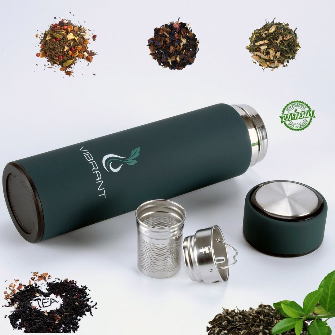 vibrant tea infuser bottle