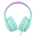 thumbnail image 2 of Auriculares RORSOU R10 On-Ear con micrófono, color verde ligero, 2 of 7