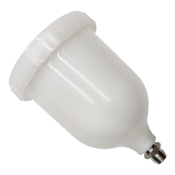 600ml Paint Sprayer Cup 600ml HVLP Paint Spray Gun Cups Pot Replacement Fit for