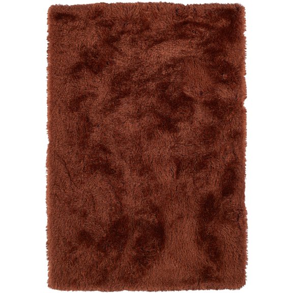 Berkley Bold Area Rug IA100 Ia100 Paprika Paprika Fluffy Shag 2' x 3' Rectangle