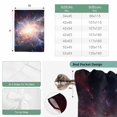 thumbnail image 6 of Universe Explosion Tie Up Curtains for Windows, Adjustable Balloon Window Shades, Modern Abstract Galaxy Universe Kitchen Window Treatments Adjustable Roll Up Curtain for Basement/Nursery 52"x45", 6 of 8