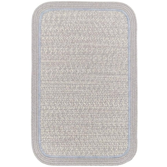 Rhody Rug Casual Comfort Silvermist Banded 2X10 Rect-Runner