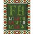 thumbnail image 3 of Sta Teresa, Ashley 12x14 Black Modern Framed Museum Art Print Titled - Fa La La La La, 3 of 5