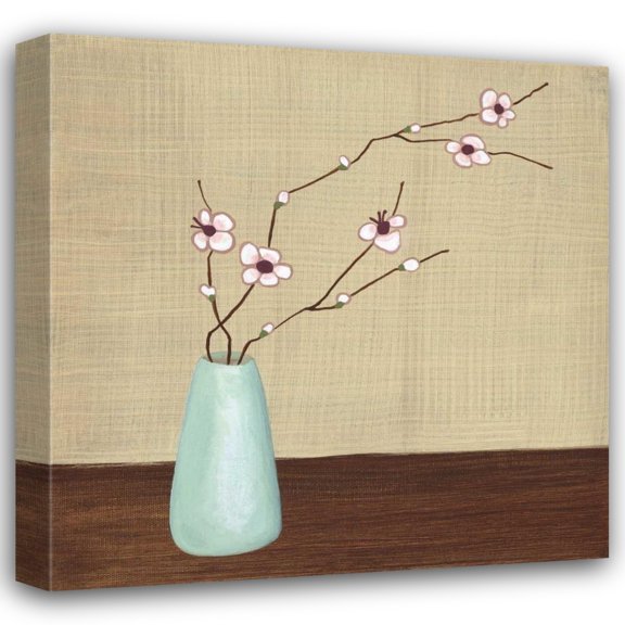 Jocelyne Anderson-Tapp 15x15 Gallery Wrapped Canvas Wall Art Titled - Springtime Blush I