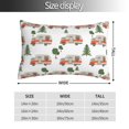 thumbnail image 2 of Fotbe Camp Van Funda de Almohada Decorativa Estilo Occidental, Lujo en Algodón, Fundas para Almohadas King, Cojín Estampado para Decoración del Hogar-20"x30", 2 of 6