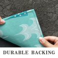 thumbnail image 6 of Turquoise Christmas Tree Pattern Door Rugs,Washable Non Slip Door Mats Indoor,Decorative Door Mats,Entry Mat Indoor for Entrance,Bedroom,Kitchen,Bathroom,17"x30", 6 of 6