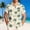 Tops-A183Beige, variant on Gamivast Mens Short Sleeve Button Down Shirts Floral Print Tropical Shirts Casual Summer Beach Tee Soft Breathable Aloha Holiday Party Fashion Tops