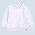 thumbnail image 2 of WNVMWI Toddler Clothes for Girls Long Sleeve Tops Childrens Crewneck Sweatshirt Kids Casual Pullover Tee Shirts 12-24 Months White, 2 of 4