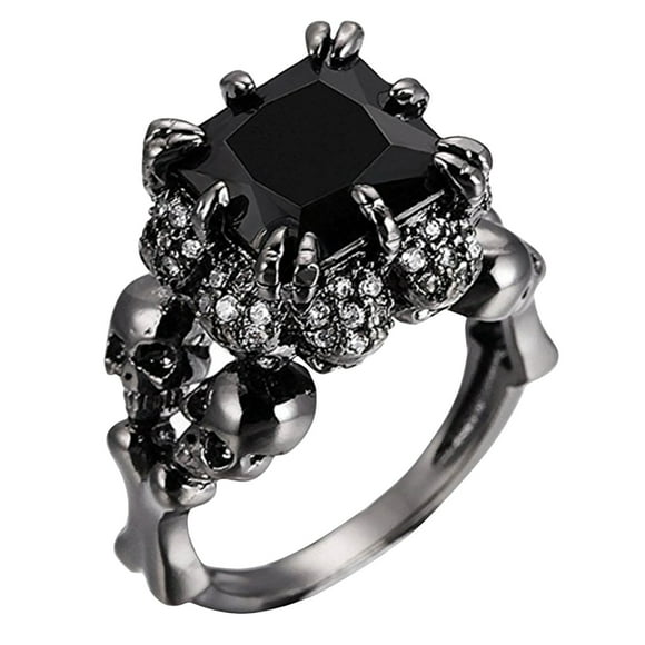 Hearth & Gear Unique Ring Personality Fashion Men's And Women's Rings Rings Ring Jewelry Rings Teens Cool Ring Rings Men Pack Anime Rings for Teen Girls Middle Finger Rings for Women Size 9 Ring Set