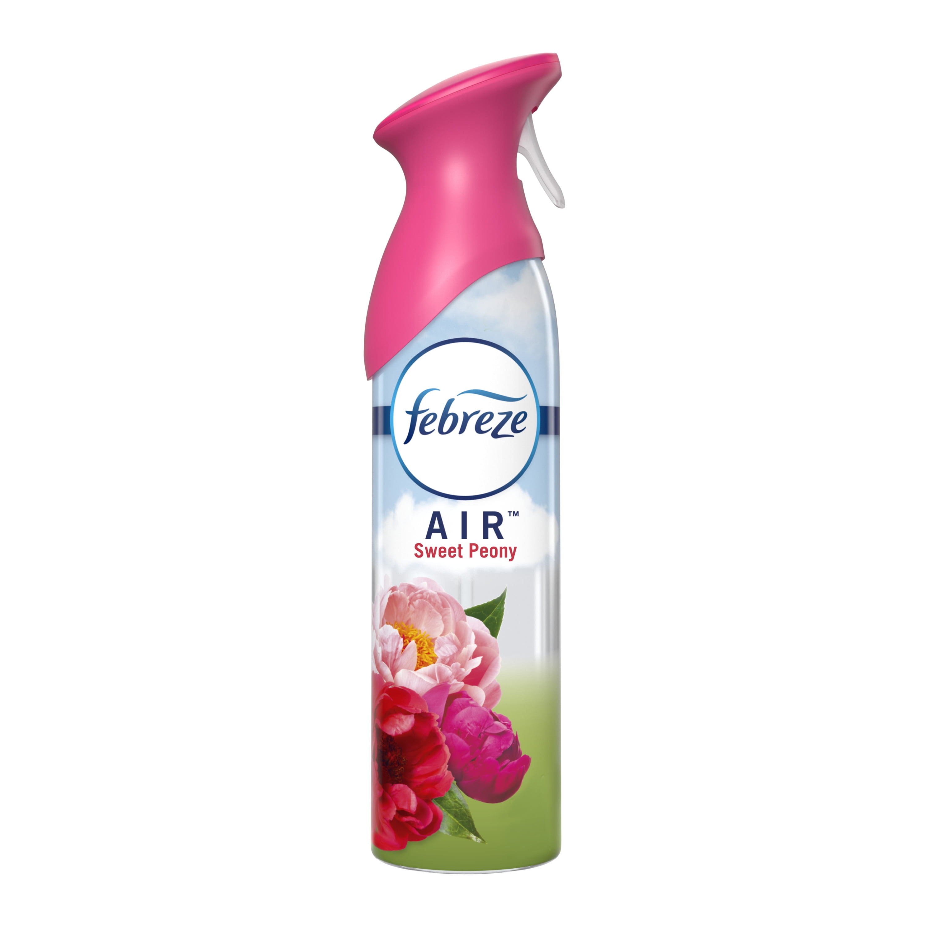 (3 pack) Febreze Air Effects Odor-Fighting Air Freshener Sweet Peony, 8.8 oz. Aerosol Can